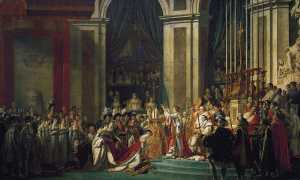 Jacques Louis David The Coronation of Napoleon edit