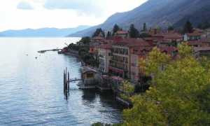 cannero riviera vista lungolago