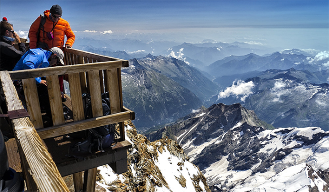 capanna margerita vista