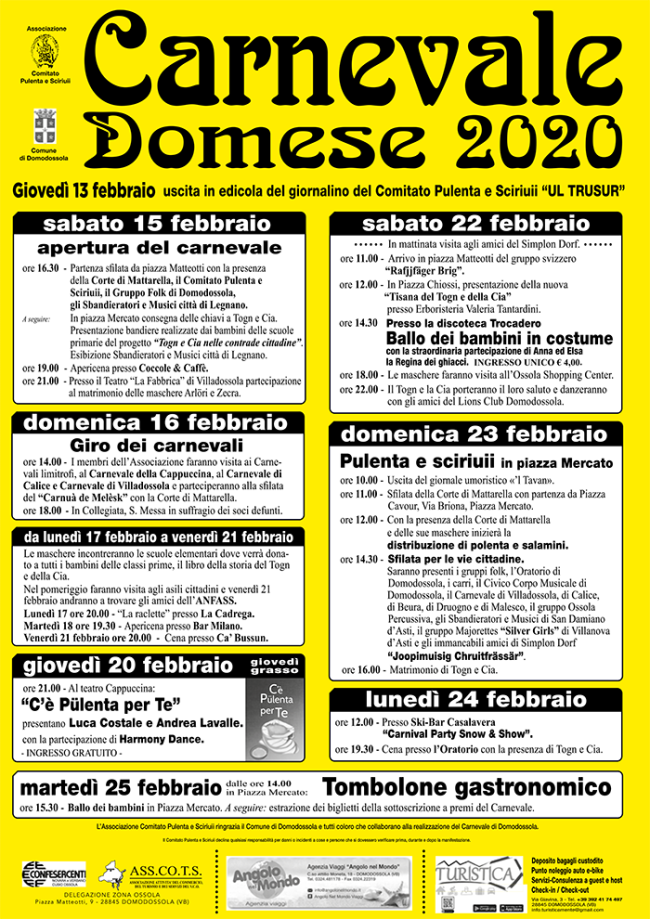 carnevale domo programma 20