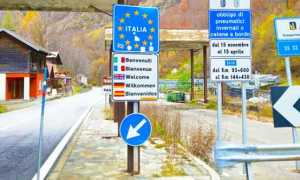 cartelli dogana valico