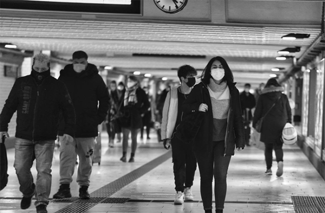 covid bn strada gente