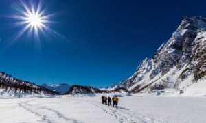 devero ciaspole lago crampiolo