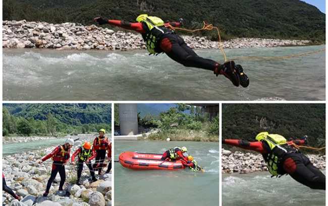 esercitazione vvf fiume