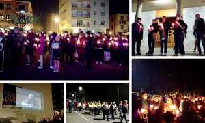 fiaccolata ucraina villadossola