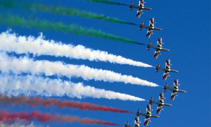 frecce tricolori formazione