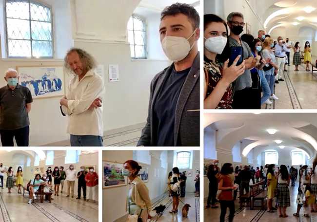 inaugurazione mostra foli rosmini mix