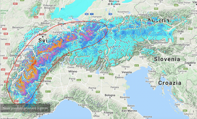neve previsioni dic 21