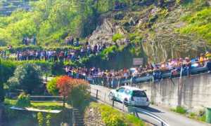 rally 2 laghi shakedown caffoni