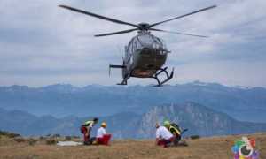 ricerche disperso elicottero
