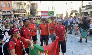 sfilata skyrunning piazza
