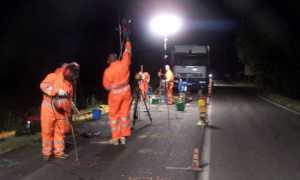 ss34 semaforo notturno