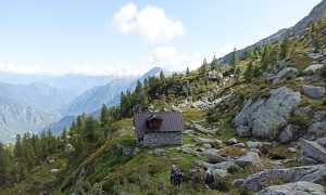 tignaga baita montagna panorama