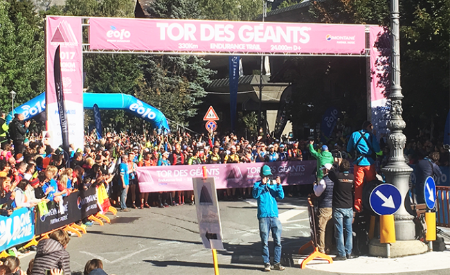 tor des geants 2017 runner vco
