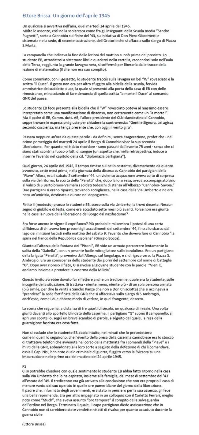 un giorno dell aprile 1945