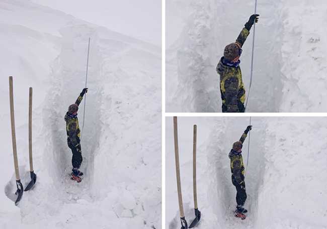 uomo neve mucchio sabbioni