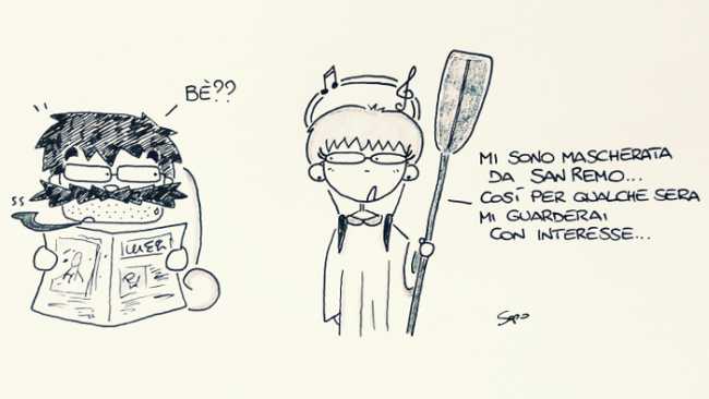 vignetta sapo sanremo