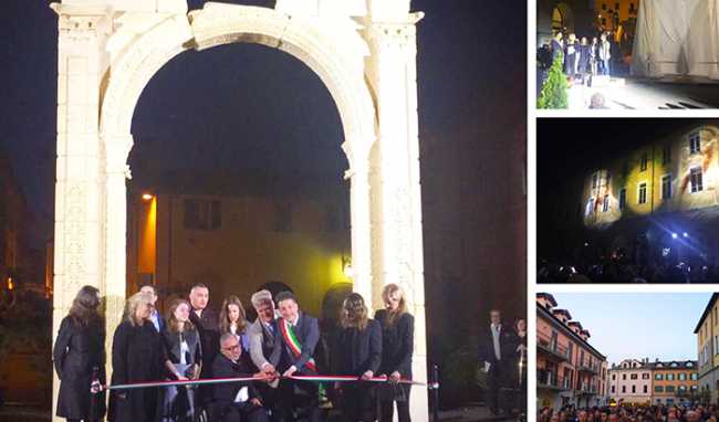 arco palmira arona inaugurazione