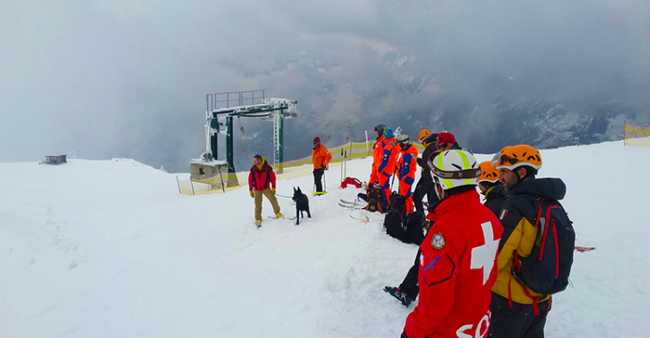 domobianca soccorso valanga