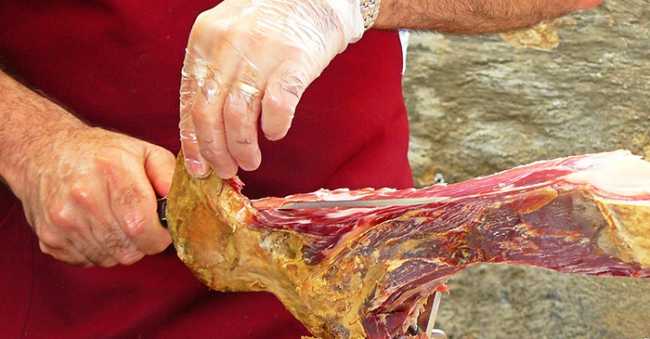 prosciutto osso taglio