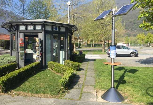 ricarica smartphone cannobio