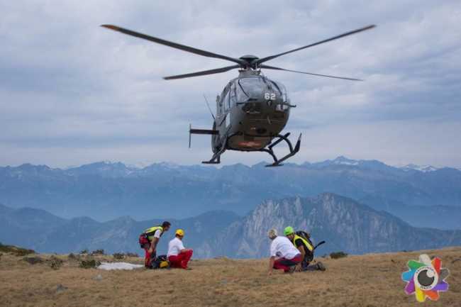 ricerche disperso elicottero