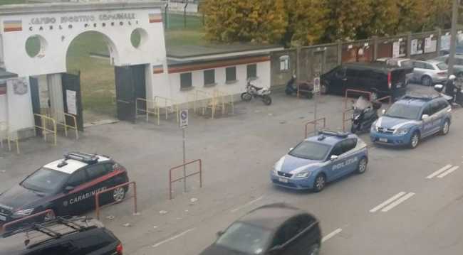 stadio allarme bomba