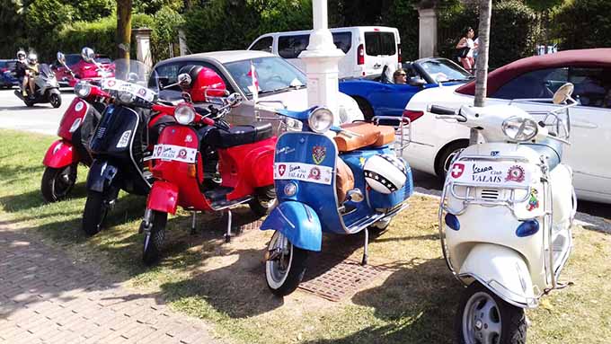 Scampagnata sul Lago Maggiore anche con il Vespa Club Domodossola - Fotogallery