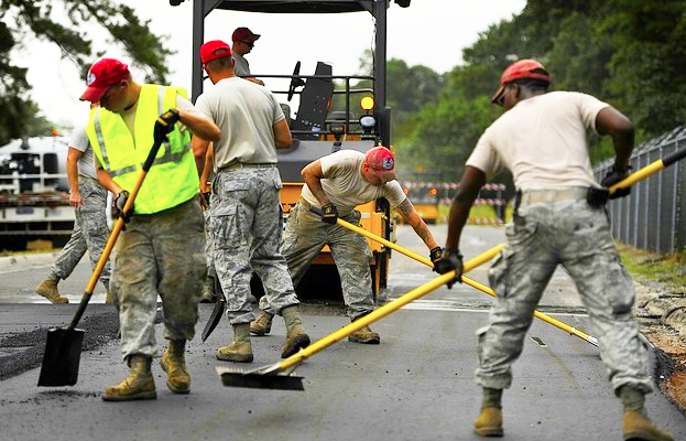 asfalto lavori strada