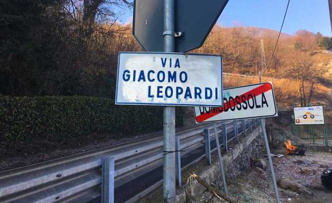 cartello via leopardi