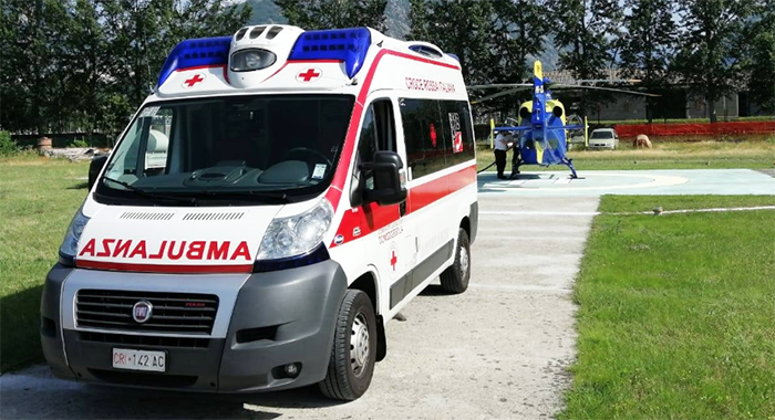 Incidente stradale, ciclista investito in Formazza: intervento dell'elisoccorso