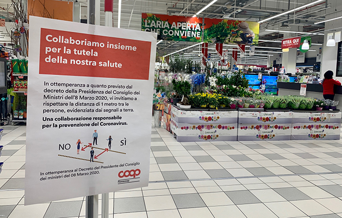 Chiusi tutte le domeniche sino al 3 maggio i supermercati Nova Coop