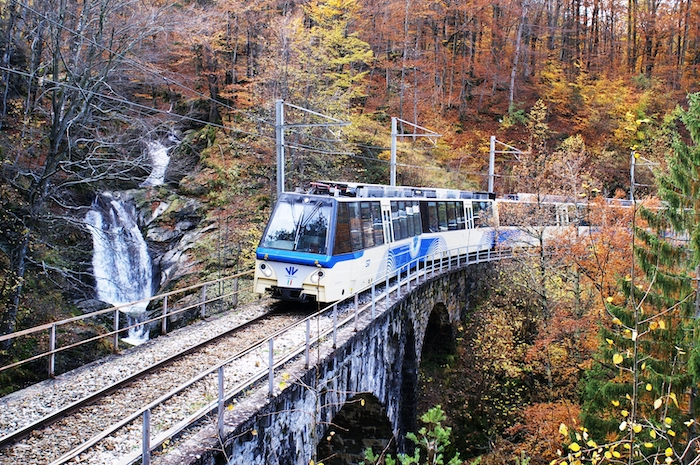 Turismo d'autunno: riparte il treno del foliage