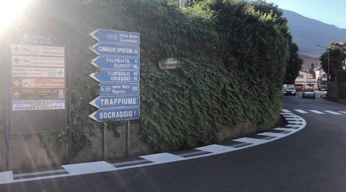 Ancora lavori sulla Cannobina, limitazioni al traffico