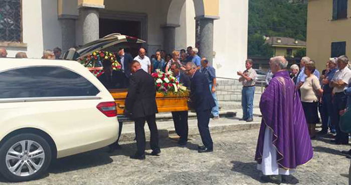 Addio Campione! Il funerale di Germano Barale. Video