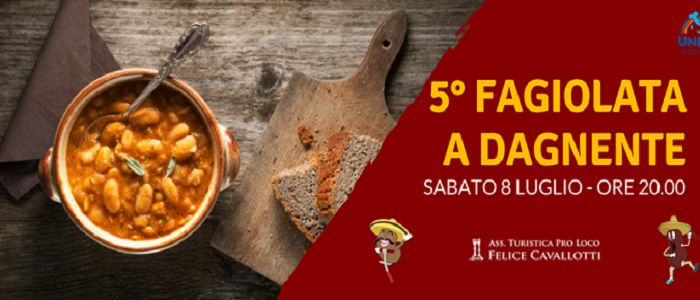 Dagnente: sabato quinta edizione della Fagiolata