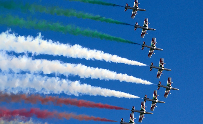 Le frecce tricolori torneranno ad Arona nel 2018